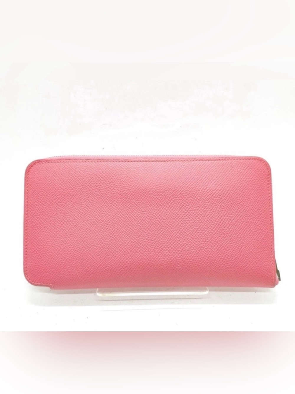 HERMES Silk' In Classique Long Pink
Leather Wallet